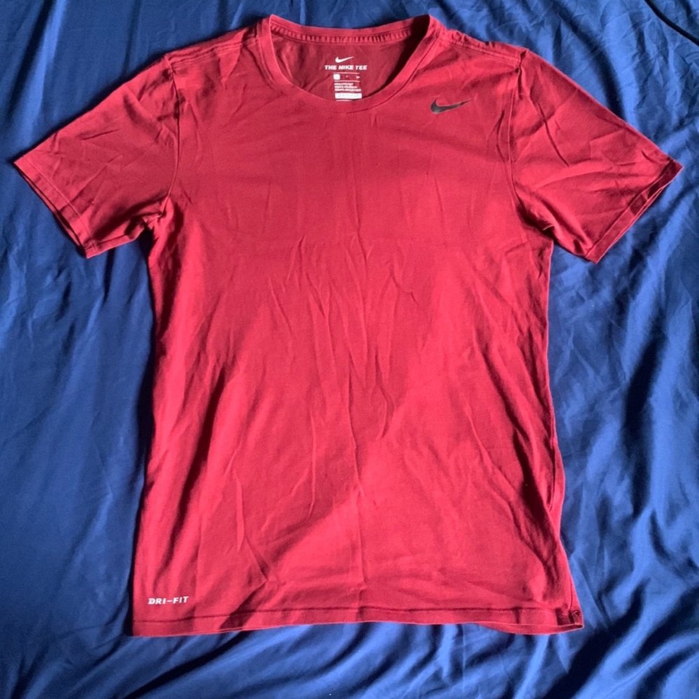 Burgundy Nike Tee